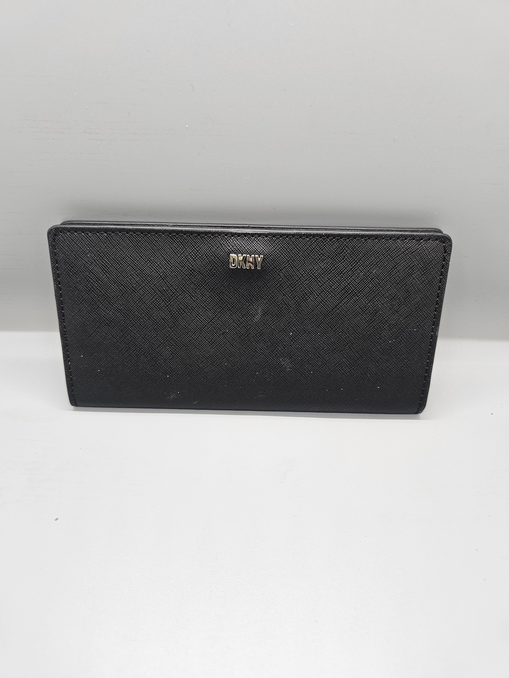 DKNY Black Saffiano Leather Wallet